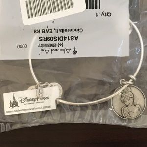 NEW Alex & Ani Disney Cinderella Silver Bracelet